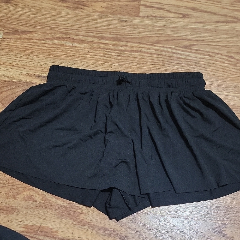 Wonder Nation Black Kids Shorts